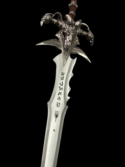 (4kg) Frostmourne (Stainless Steel) — Blunt Blade (Unsharpened)