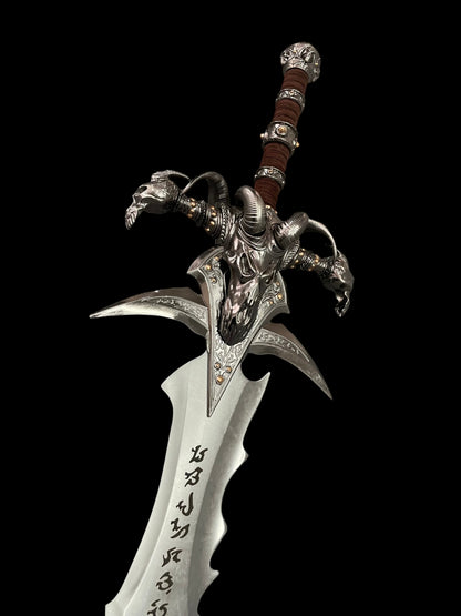(4kg) Frostmourne (Stainless Steel) — Blunt Blade (Unsharpened)