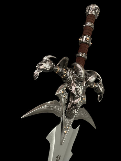 (4kg) Frostmourne (Stainless Steel) — Blunt Blade (Unsharpened)