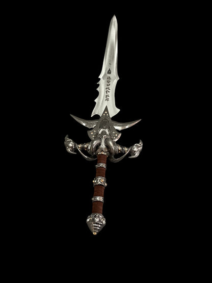 (4kg) Frostmourne (Stainless Steel) — Blunt Blade (Unsharpened)