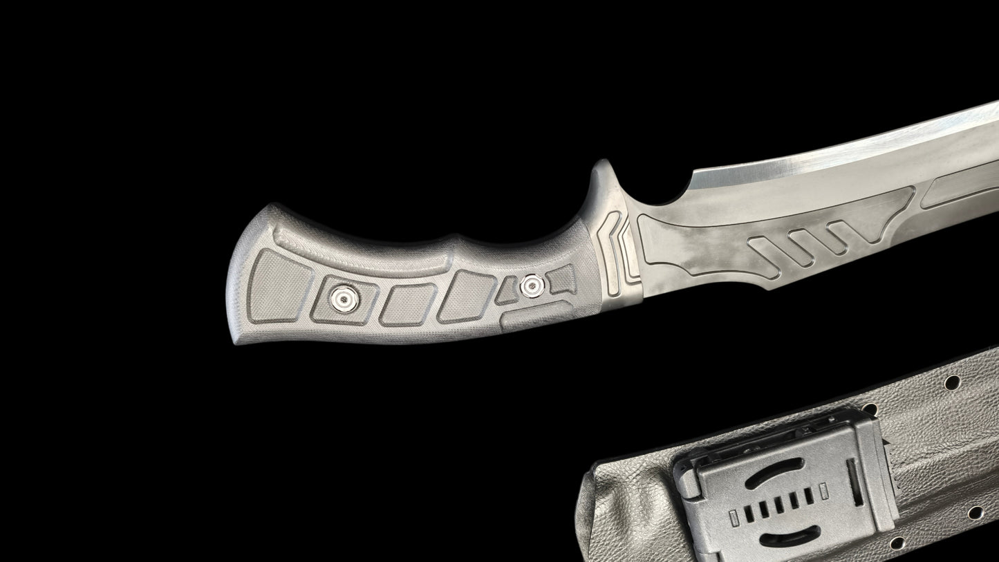 Tactical Dagger: Doomsday Defender (Forged from DC53 Steel)