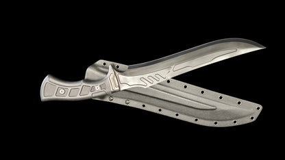 Tactical Dagger: Doomsday Defender (Forged from DC53 Steel)