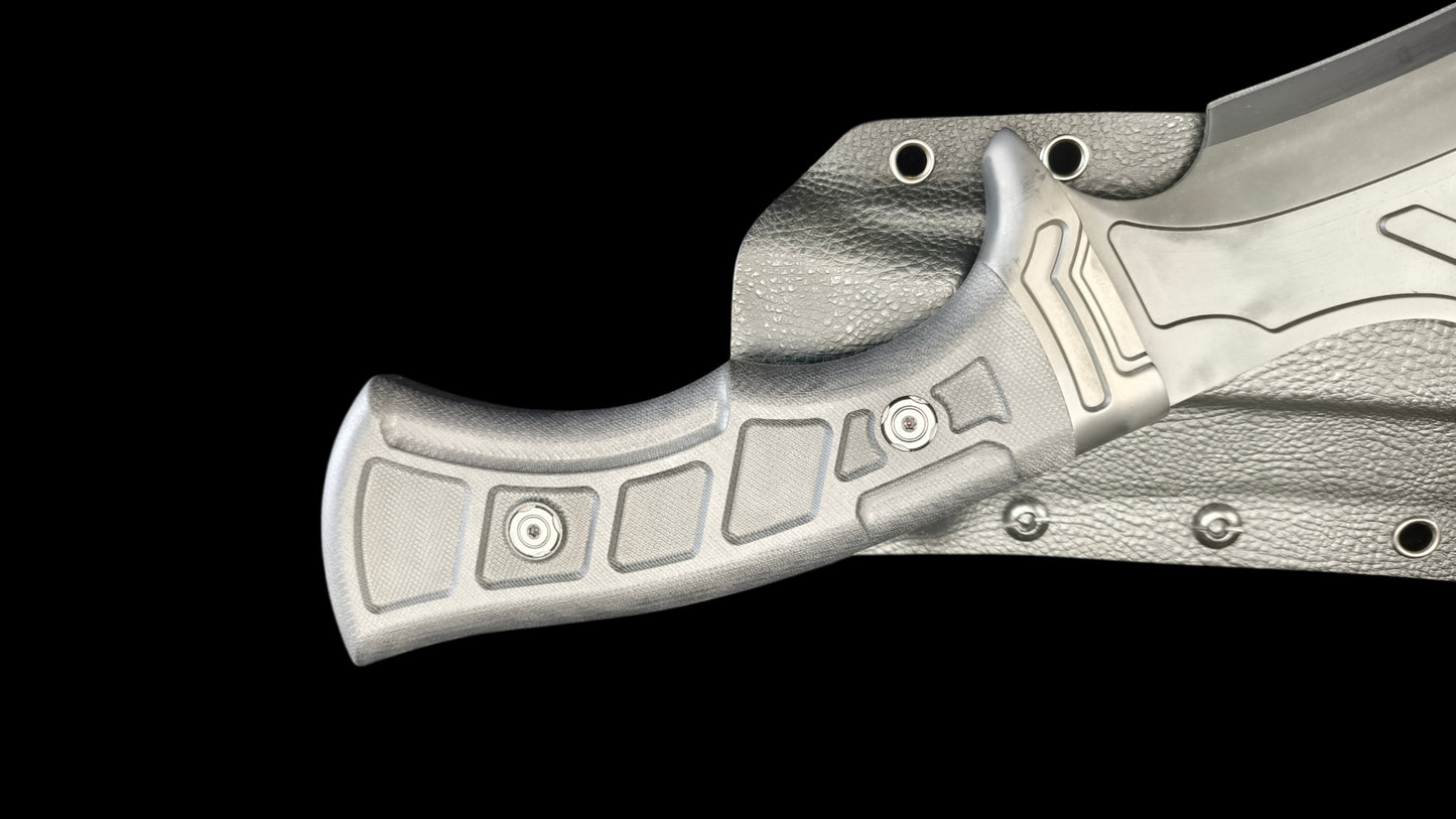 Tactical Dagger: Doomsday Defender (Forged from DC53 Steel)