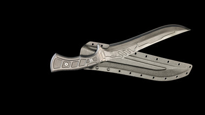 Tactical Dagger: Doomsday Defender (Forged from DC53 Steel)