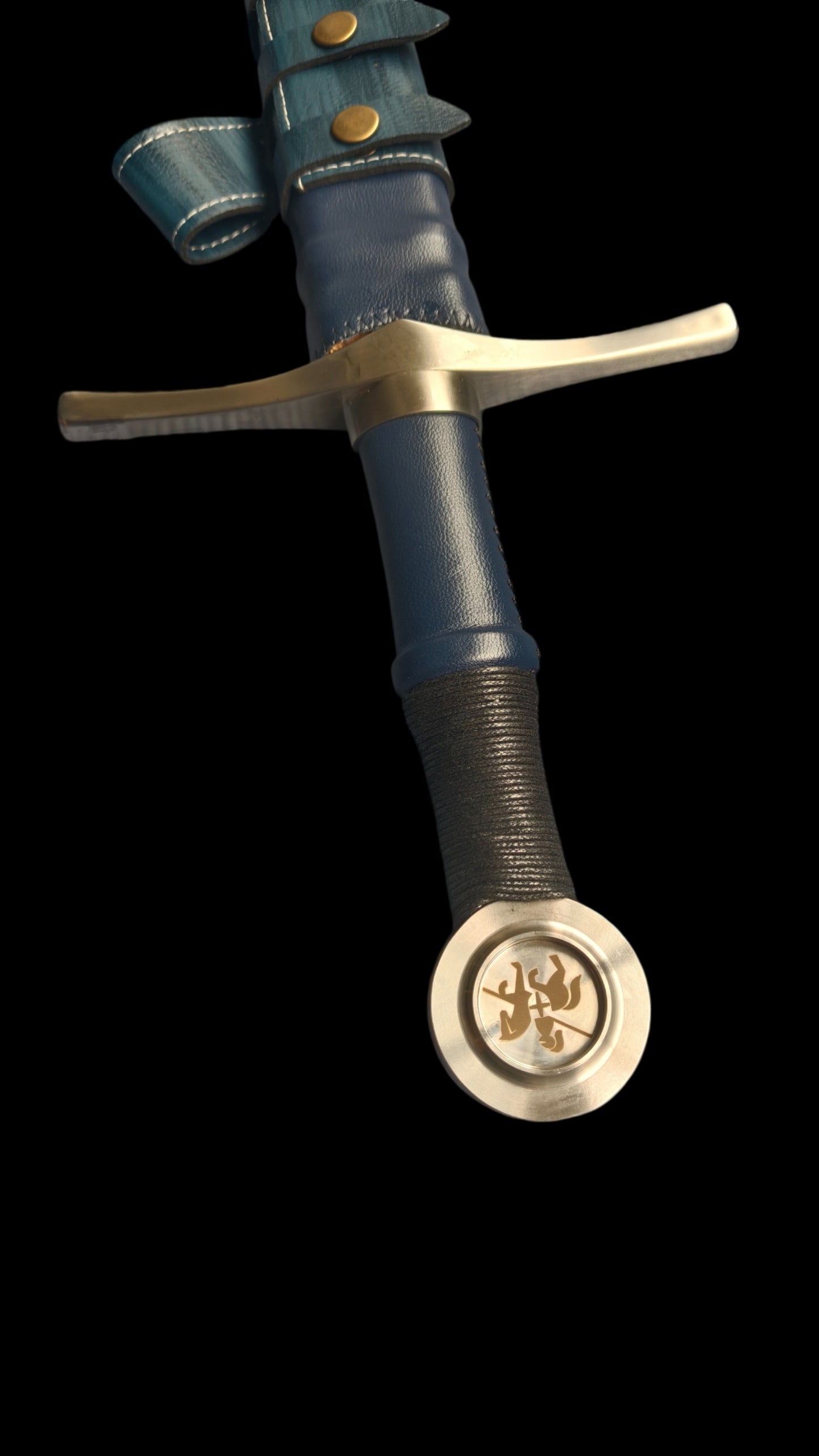 Blue One-Handed Sword (Spring Steel)