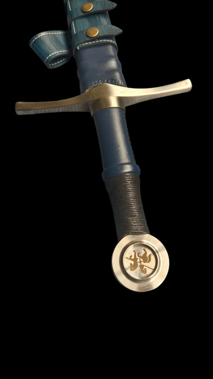 Blue One-Handed Sword (Spring Steel)