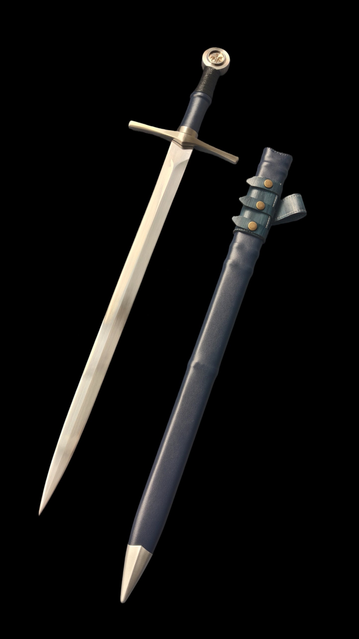 Blue One-Handed Sword (Spring Steel)