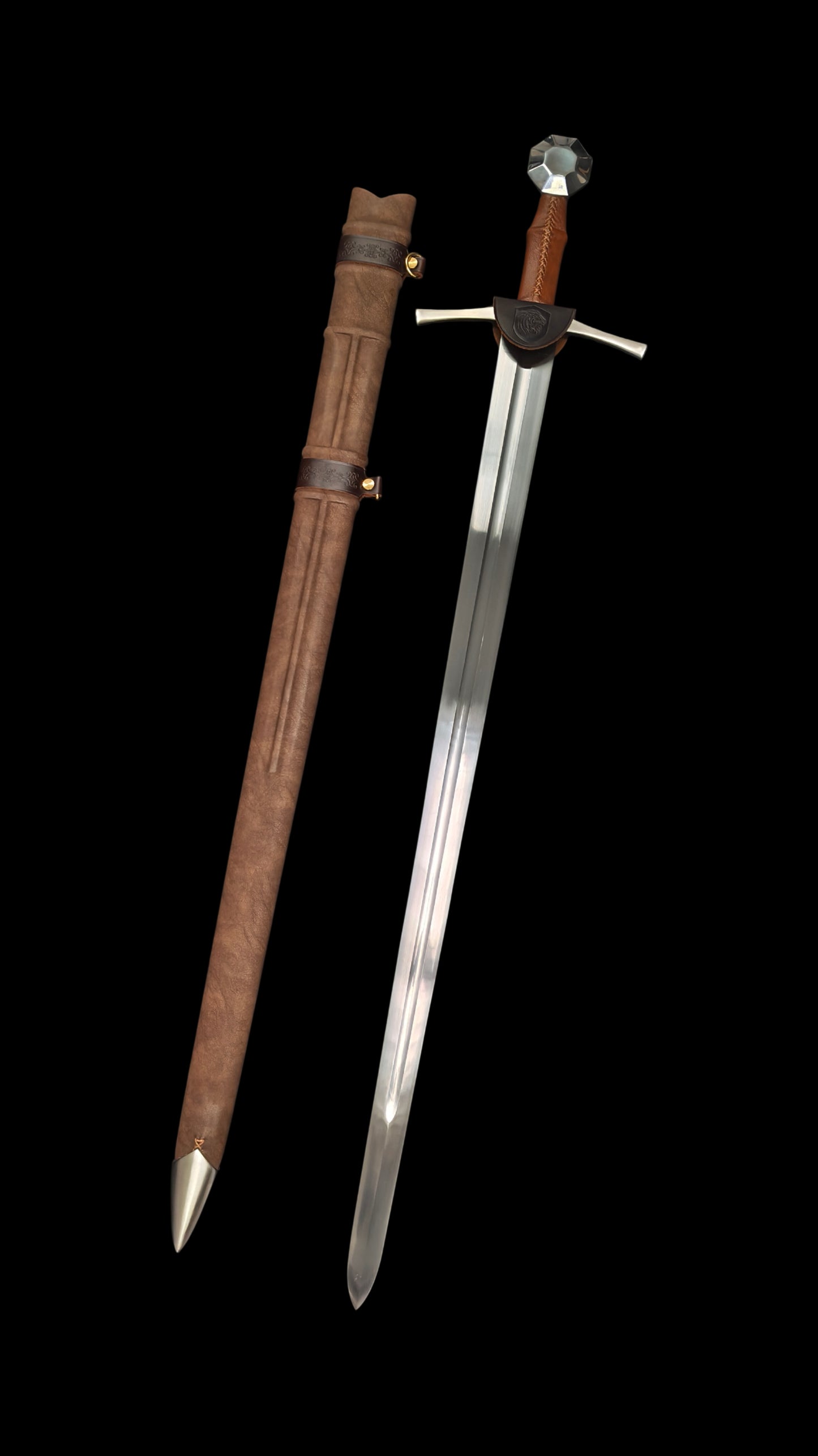 Knight's One-Handed Sword: Sword of Glory ((Forged from 65 Manganese Steel))