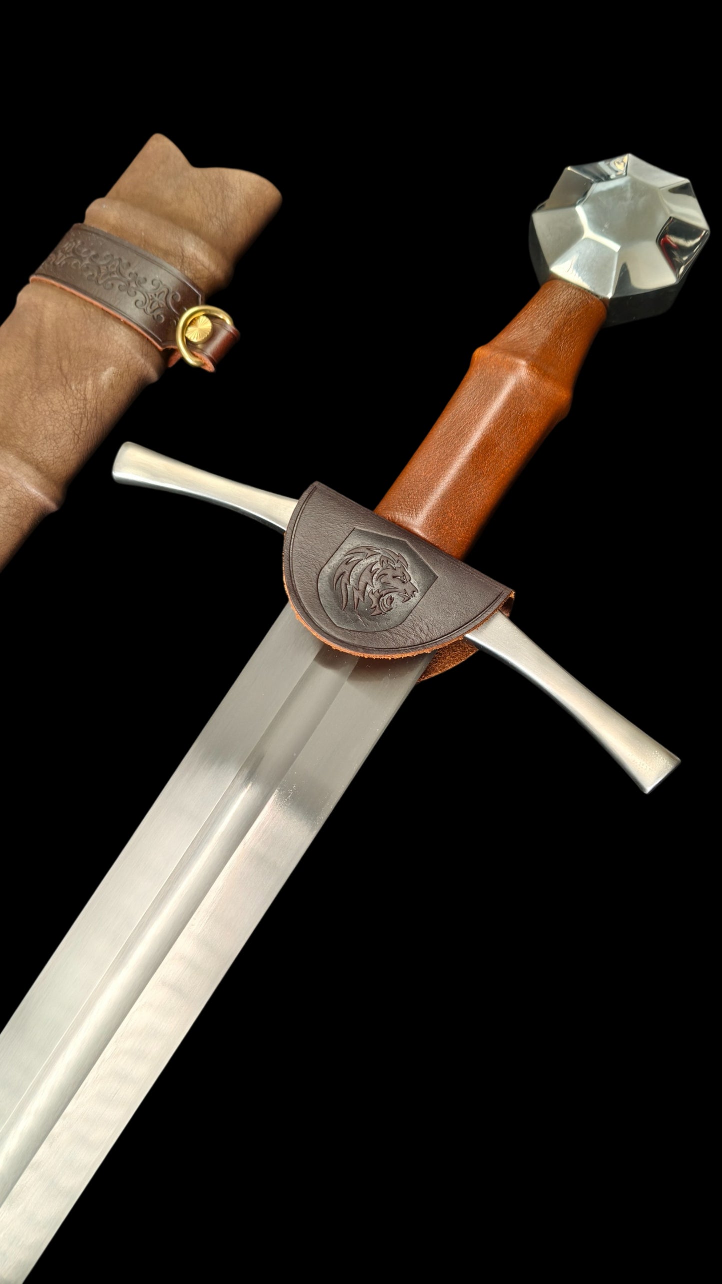 Knight's One-Handed Sword: Sword of Glory ((Forged from 65 Manganese Steel))