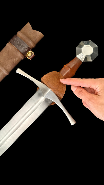 Knight's One-Handed Sword: Sword of Glory ((Forged from 65 Manganese Steel))