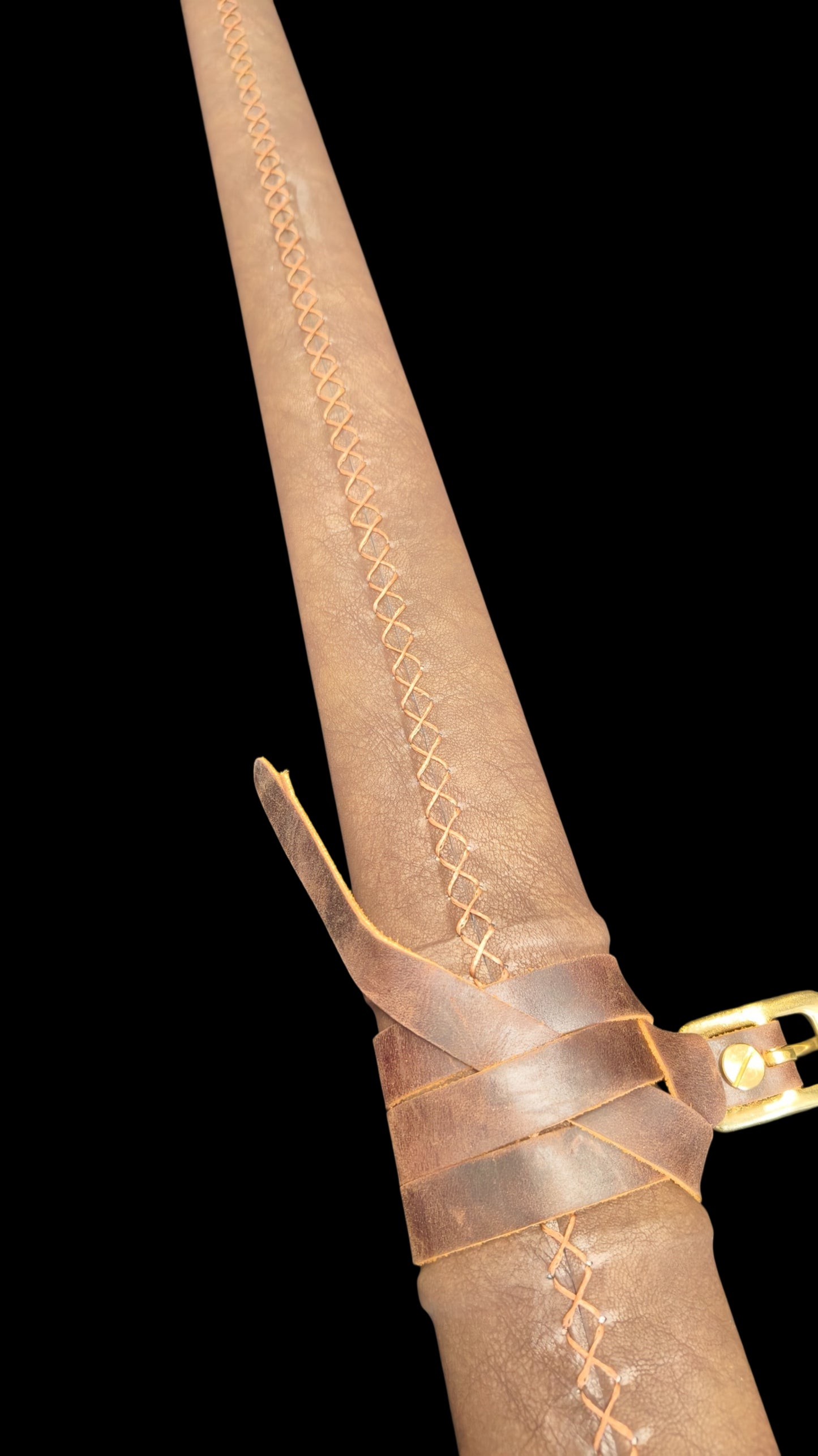 Knight's One-Handed Sword: Holy Radiance Crusade (Forged from 65 Manganese Steel)