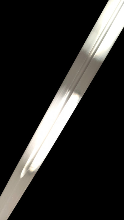 Knight's One-Handed Sword: Holy Radiance Crusade (Forged from 65 Manganese Steel)