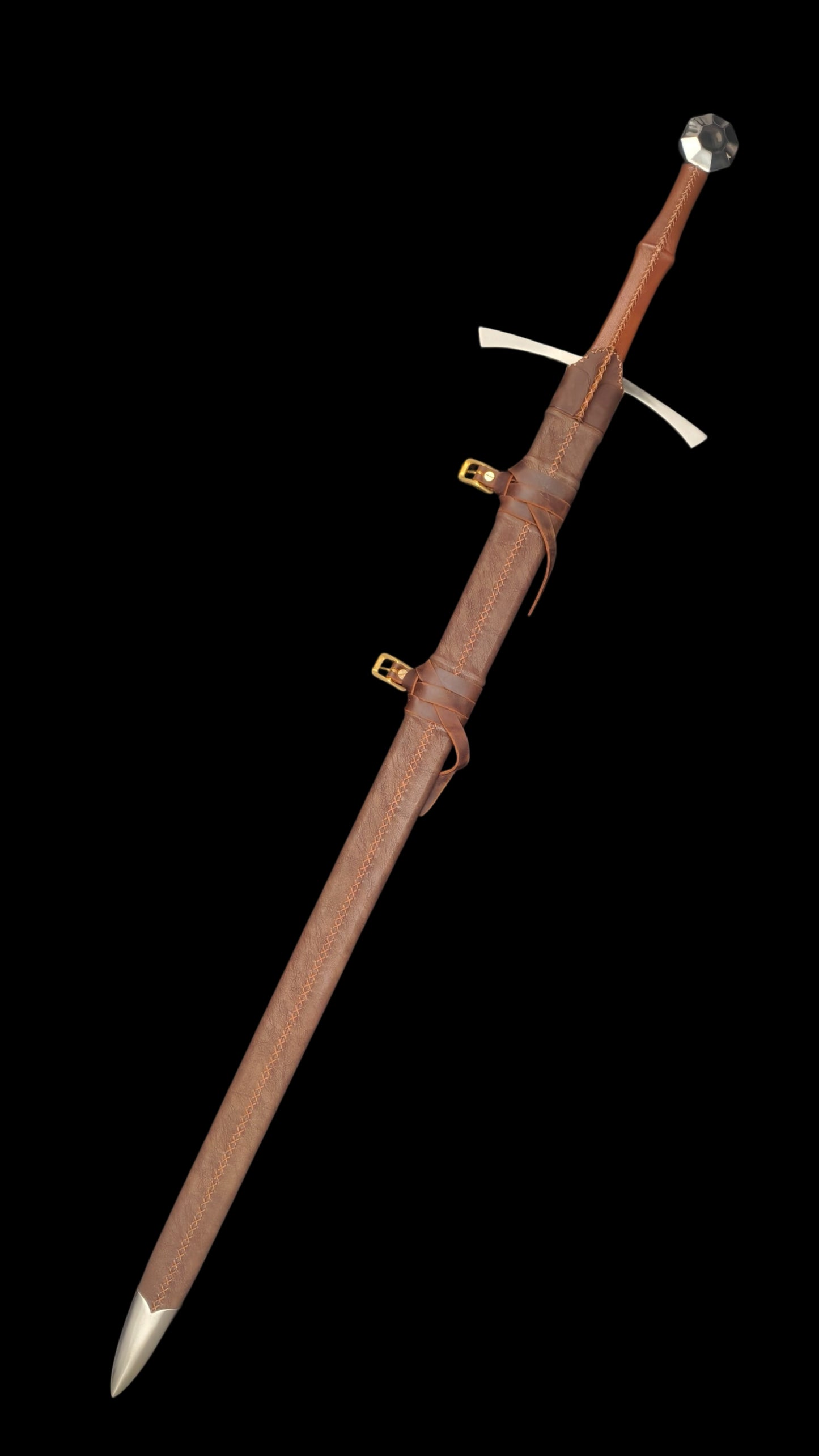 Sword of Kings Two-Handed Sword (Forged from 65 Manganese Steel)
