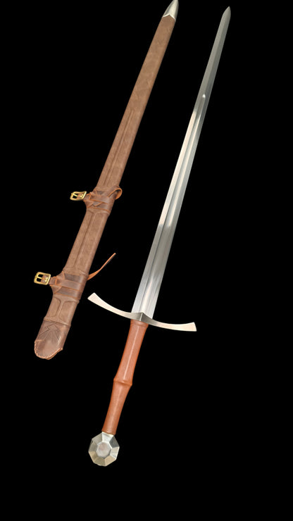 Sword of Kings Two-Handed Sword (Forged from 65 Manganese Steel)