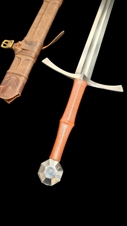 Sword of Kings Two-Handed Sword (Forged from 65 Manganese Steel)