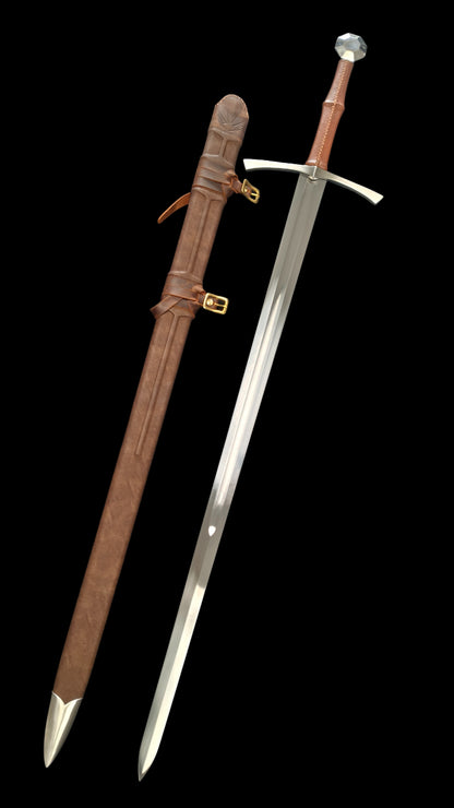 Sword of Kings Two-Handed Sword (Forged from 65 Manganese Steel)