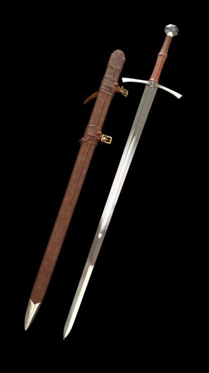 Sword of Kings Two-Handed Sword (Forged from 65 Manganese Steel)