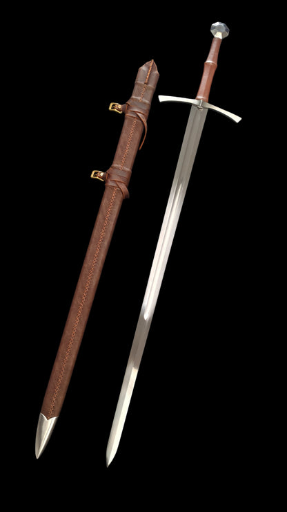 Sword of Kings Two-Handed Sword (Forged from 65 Manganese Steel)