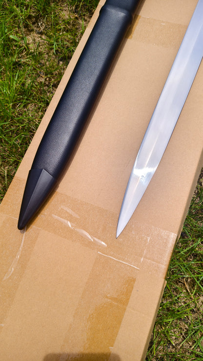 Black One-Handed Sword (Forged from 5160 Steel)
