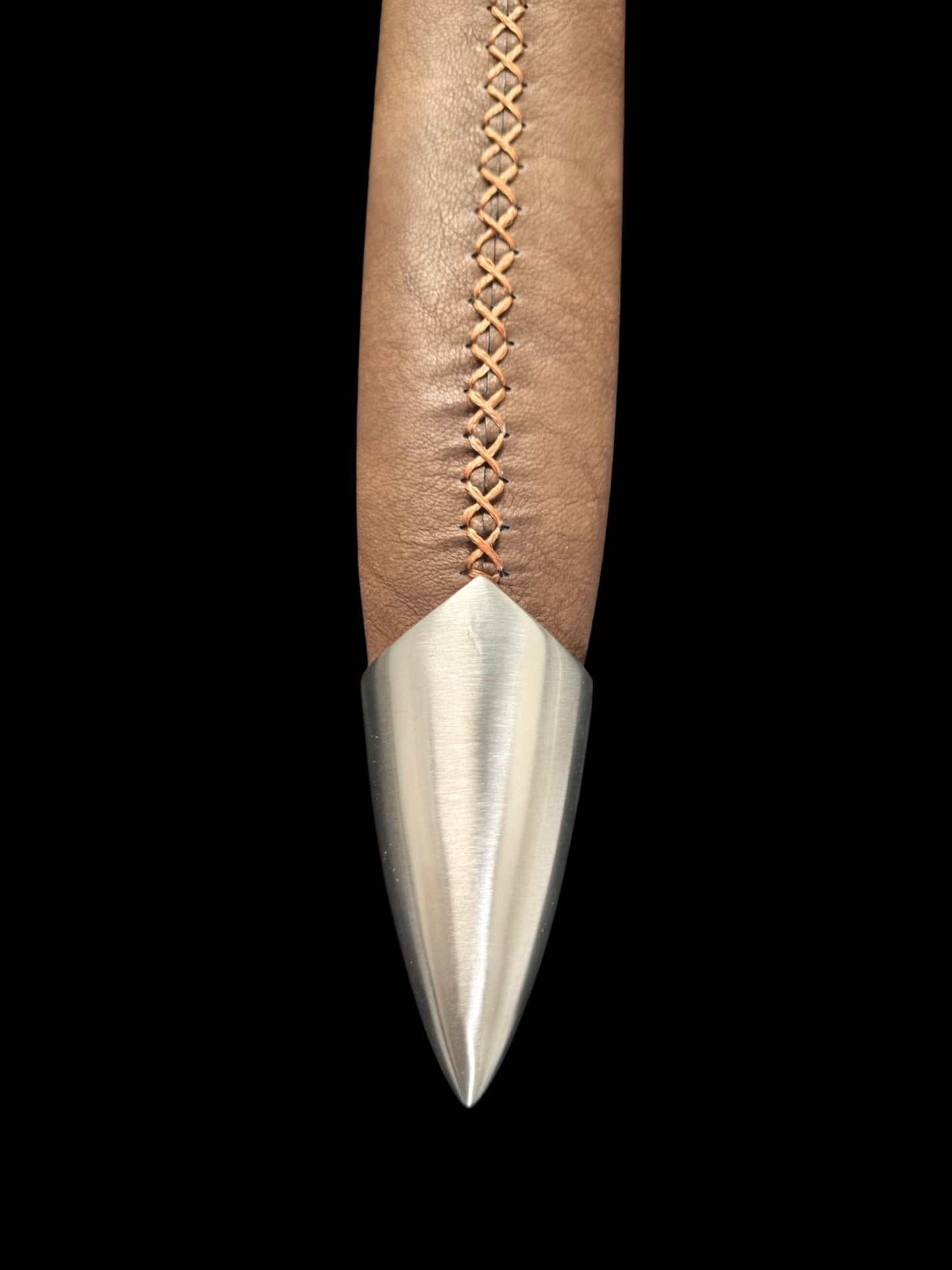 Full Tang Forged 5160 Spring Steel Cangwei Single Hand Sword, Sharp Blade & Hand Finished Construction for Collection and Practice