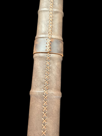 Full Tang Forged 5160 Spring Steel Cangwei Single Hand Sword, Sharp Blade & Hand Finished Construction for Collection and Practice