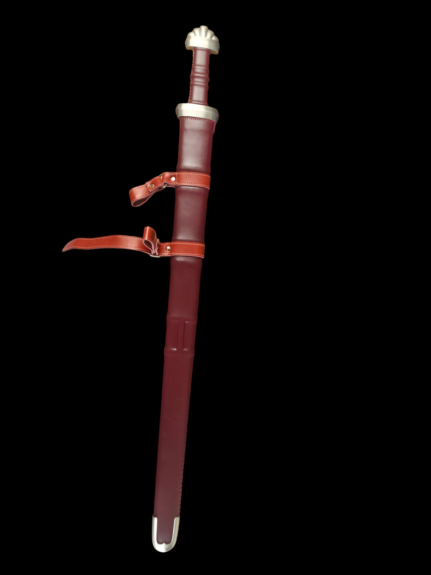 Full Tang Forged 5160 Spring Steel Wild Hunter Single Hand Sword, Sharp Blade, Hand Finished for Collection & Practice