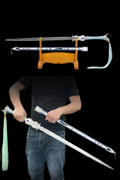 Sky Sword (High-Strength Steel) - Blunt Blade, Unsharpened