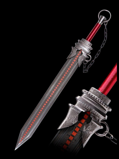 Greatsword, 7.5kg (high manganese steel), blunt blade, unsharpened.