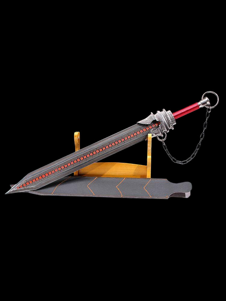 Greatsword, 7.5kg (high manganese steel), blunt blade, unsharpened.